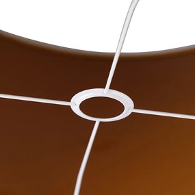 Paralume in velluto oro 50/50/25