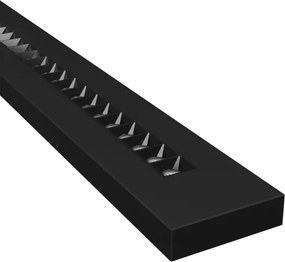 LED Soffitto/Lampada a sospensione PLANK LED/20/30/40W/230V 2700/4000/6000K nero