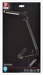 Paulmann 95424- LED/4,5W Lampada da tavolo touch dimmerabile FLEXLINK 5V/USB nera