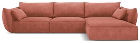 Divano angolare rosso (angolo destro) Vanda - Mazzini Sofas