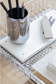 Portaspazzolino argentato in ceramica Lotus – Mette Ditmer Denmark