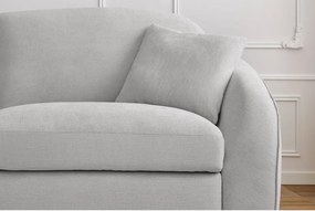 Divano in grigio chiaro allungabile 235 cm Cezanne – Bobochic Paris