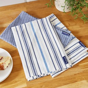 Asciugamani in cotone in set da 3 45x65 cm Stockholm - Cooksmart ®