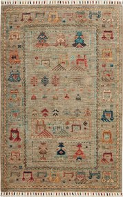 Samarkand Tappeto orientale 80x130 (Pakistan) Annodato A Mano