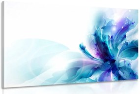 Stampa su tela – Fiore in stile futuristico