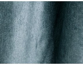 Letto matrimoniale imbottito blu con spazio contenitivo e rete 200x200 cm Lupine - Micadoni Home