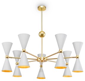 Maytoni | Vesper Lampada a soffitto / plafoniera Modern Bianco, Oro