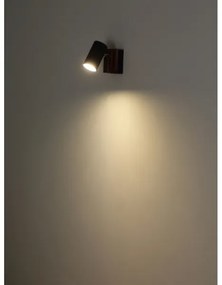 Globo 57909-1 - Faretto da parete KAYDEN 1xGU10/25W/230V nero