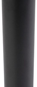 Lampioncino moderno nero 100cm IP44 LED - ROXY