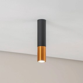 Euluna Thalassa Faretto 1 lampadina nero/rame 29 cm