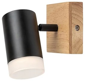Rabalux 73121 - Lampada da parete TORAS 1xGU10/5W/230V rovere