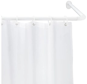 WENKO 19216100 - Supporto per asta UNIVERSALE 2,5x2,5 cm, bianco