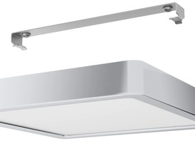 Plafoniera Moderna Fueva 5 In Acciaio Cromo Led Integrato 17W 3000K Ip44