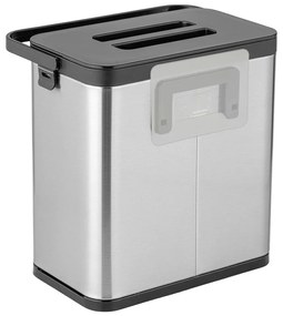 Bidone per l'umido color argento opaco 3 l Colin – Wenko