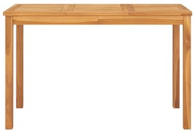 Tavolo da Pranzo per Giardino 120x70x77 cm in Massello di Teak