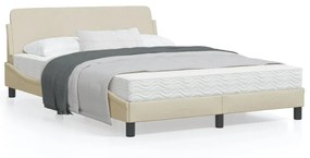Giroletto Senza Materasso Crema 140x190 Cm İn Tessuto /