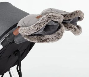 PETITE&amp;MARS-SET Coprigambe per bambini 4in1 ARCTIC + stroller mano muffs Champagne Shower