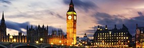 Stampa su tela – Big Ben notturno a Londra