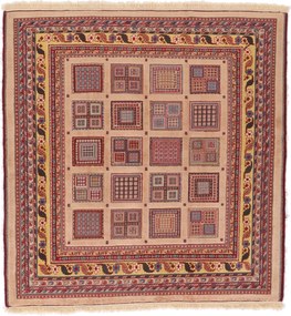 Kilim Tappeto 200x200 (Iran) Tessuto A Mano