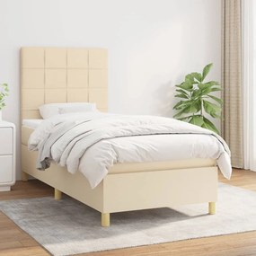 Giroletto A Molle Con Materasso Crema 80x200 Cm İntessuto /