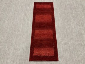 Loribaft Tappeto 180x70 Rosso (Iran) Annodato A Mano
