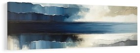 Quadro su tela – Respiro dell’oceano in tonalità delicate