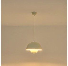 Lampadario sospeso su cavo JARDEN 1xE27/15W/230V crema