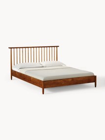 Letto in legno di pino con testiera Windsor