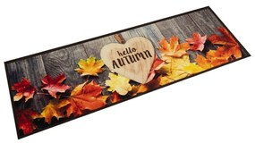 Tappeto Da Cucina Lavabile Autunno 60x180 Cm İn Velluto /