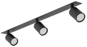 Faretto da incasso NEX 3xGU10/10W/230V nero