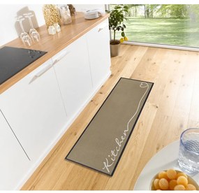 Runner da cucina beige, 50 x 150 cm Cook &amp; Clean - Zala Living