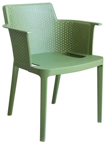 MAKKA - poltrona da esterno ed interno in plastica
