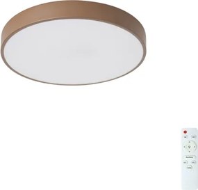 Brilagi - plafoniera LED dimmerabile POOL LED/36W/230V 3000-6000K 30 cm marrone+telecomando