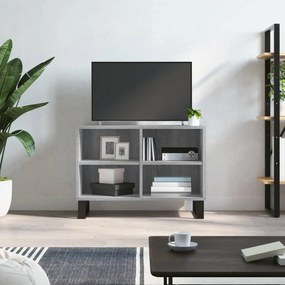 Mobile porta tv grigio sonoma 69,5x30x50cm in legno multistrato