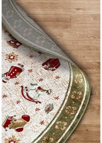 Tappeto rotondo verde natalizio in cotone ø 160 cm Toy's Delight Green Christmas - Villeroy&amp;Boch