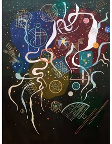 Dipinto - riproduzione 30x40 cm Mouvement I, Wassily Kandinsky - Fedkolor