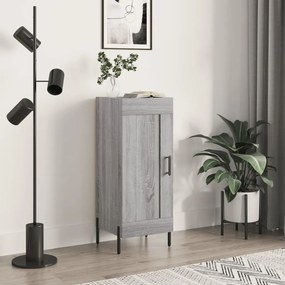 Credenza Grigio Sonoma 34,5x34x90 Cm İn Legno Multistrato /