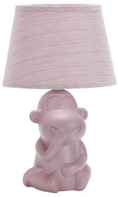 ONLI - Lampada da tavolo MONKEY 1xE14/6W/230V rosa
