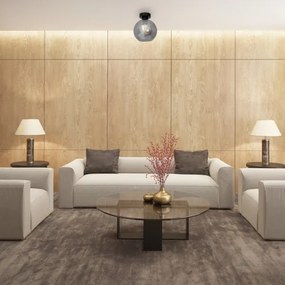 Plafoniera SOFIA 1xE27/60W/230V nera