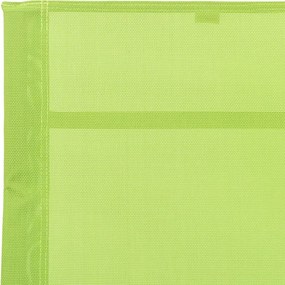 Lettino Prendisole in Acciaio e Textilene Verde