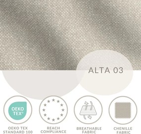 Letto boxspring beige con spazio contenitivo 160x200 cm Blend - Maison de Rêve