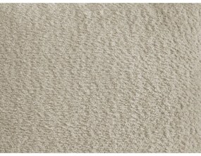 Divano angolare beige allungabile/con contenitore (con penisola a destra/con chaise lounge) con rivestimento in bouclé Roxelane – Bobochic Paris