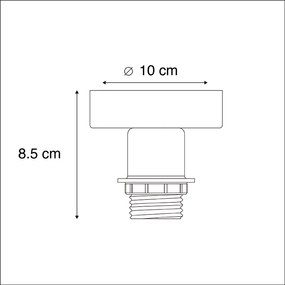 Plafoniera bianca - Combi