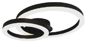 Plafoniera LED LED/20W/230V 3000K nero