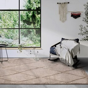 Tappeto beige 120x170 cm Perrotin Beige - Elle Decoration