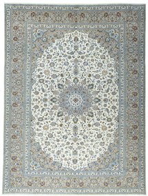 Kashan Tappeto persiano 400 x 300 Beige (Iran) Annodato A Mano