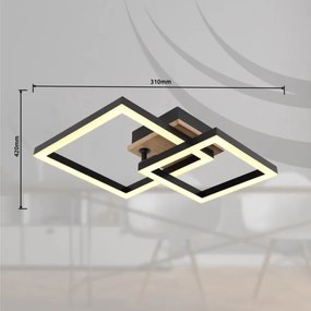 Globo 672840-15 - Plafoniera LED BARD LED/15W/230V