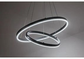 Rabalux 72305 - Lampada a sospensione dimmerabile su cavo ISAURE LED/80W/230V 3000-6500K+telecomando