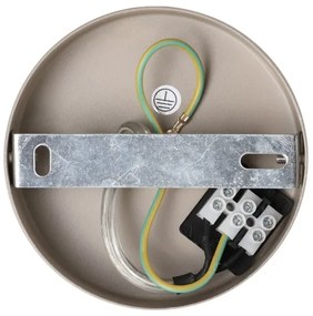 Lampada a sospensione su cavo FERRO 1xE27/15W/230V grigio