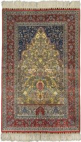 Hereke Tappeto orientale 90 x 150 Beige (Cina) Annodato A Mano